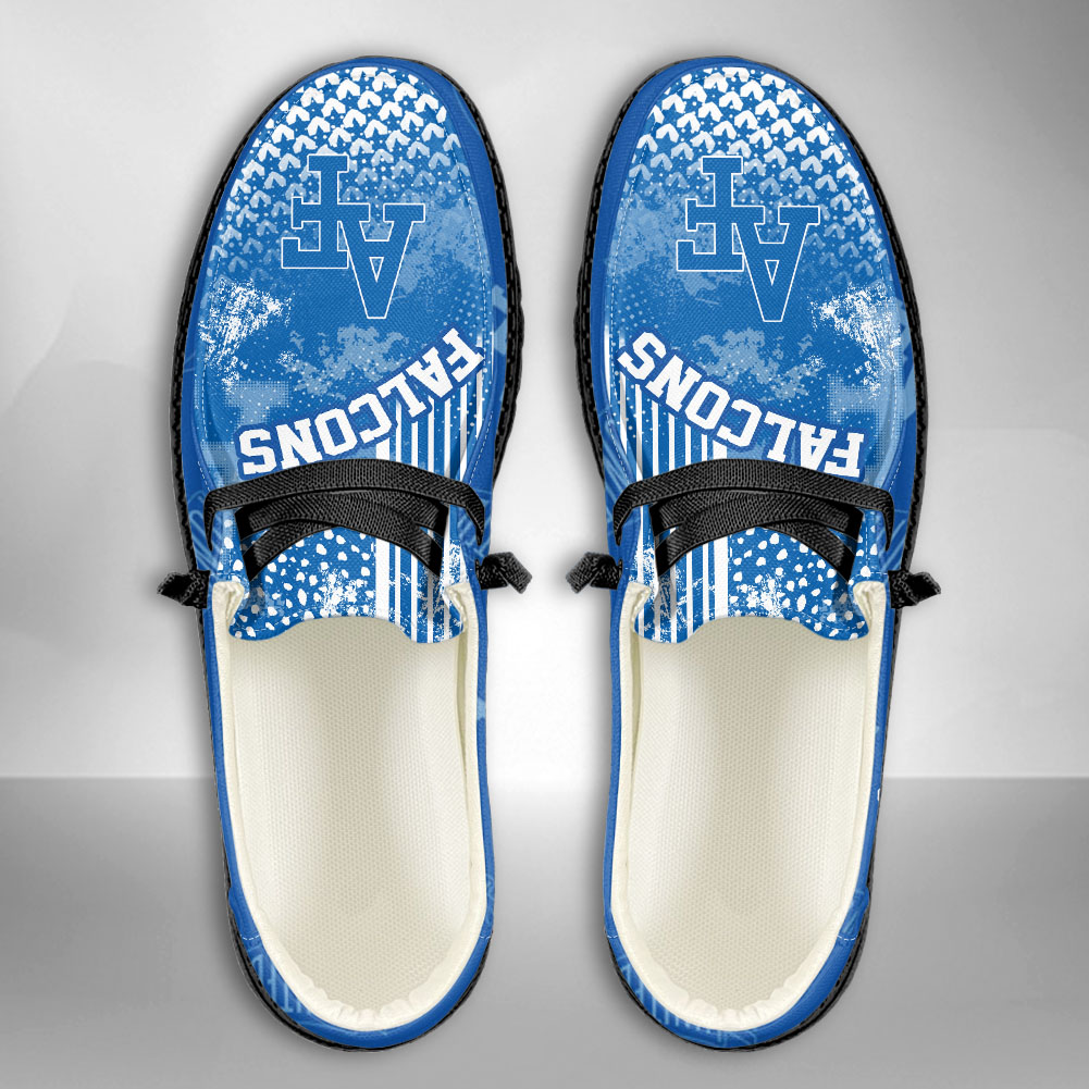 JWFancy NCAA Air Force Falcons Hey Dude Shoes Wally Men's Lace Up Loafers Comfortable For Men And Women