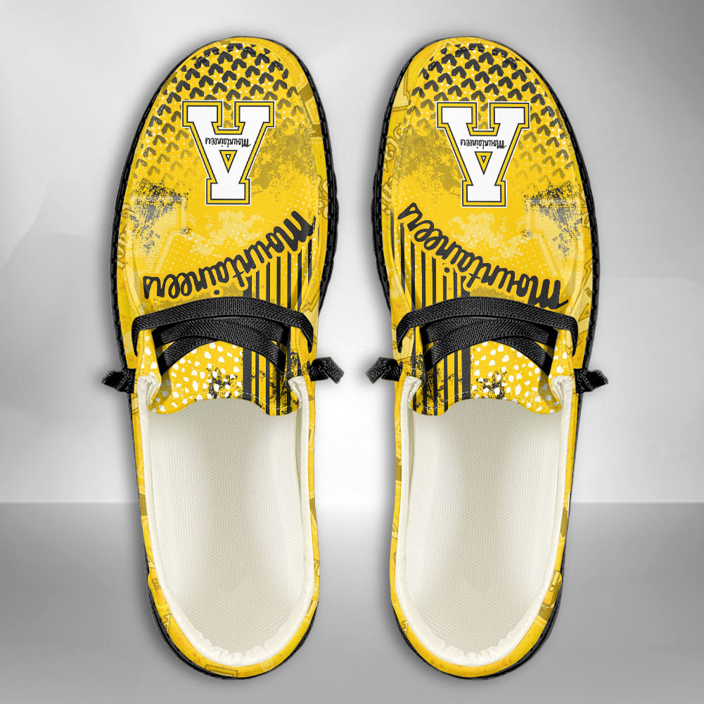 JWFancy NCAA Appalachian State Mountaineers Hey Dude Shoes Wally Men's Lace Up Loafers Comfortable For Men And Women