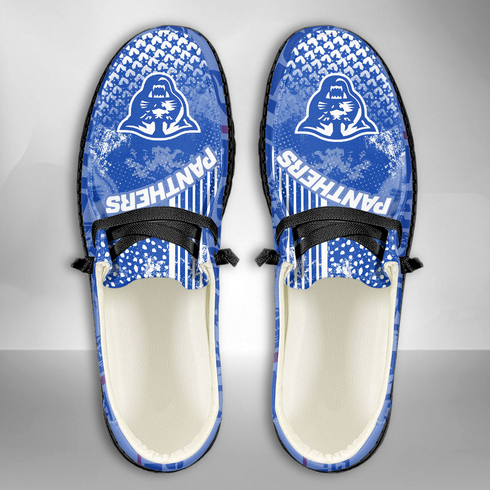 JWFancy NCAA Georgia State Panthers Hey Dude Shoes Wally Men's Lace Up Loafers Comfortable For Men And Women