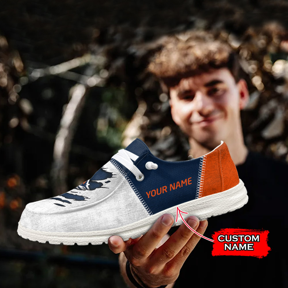 JWFancy NCAA UTSA Roadrunners Hey Dude Shoes Wally Men's Lace Up Loafers Comfortable For Men And Women