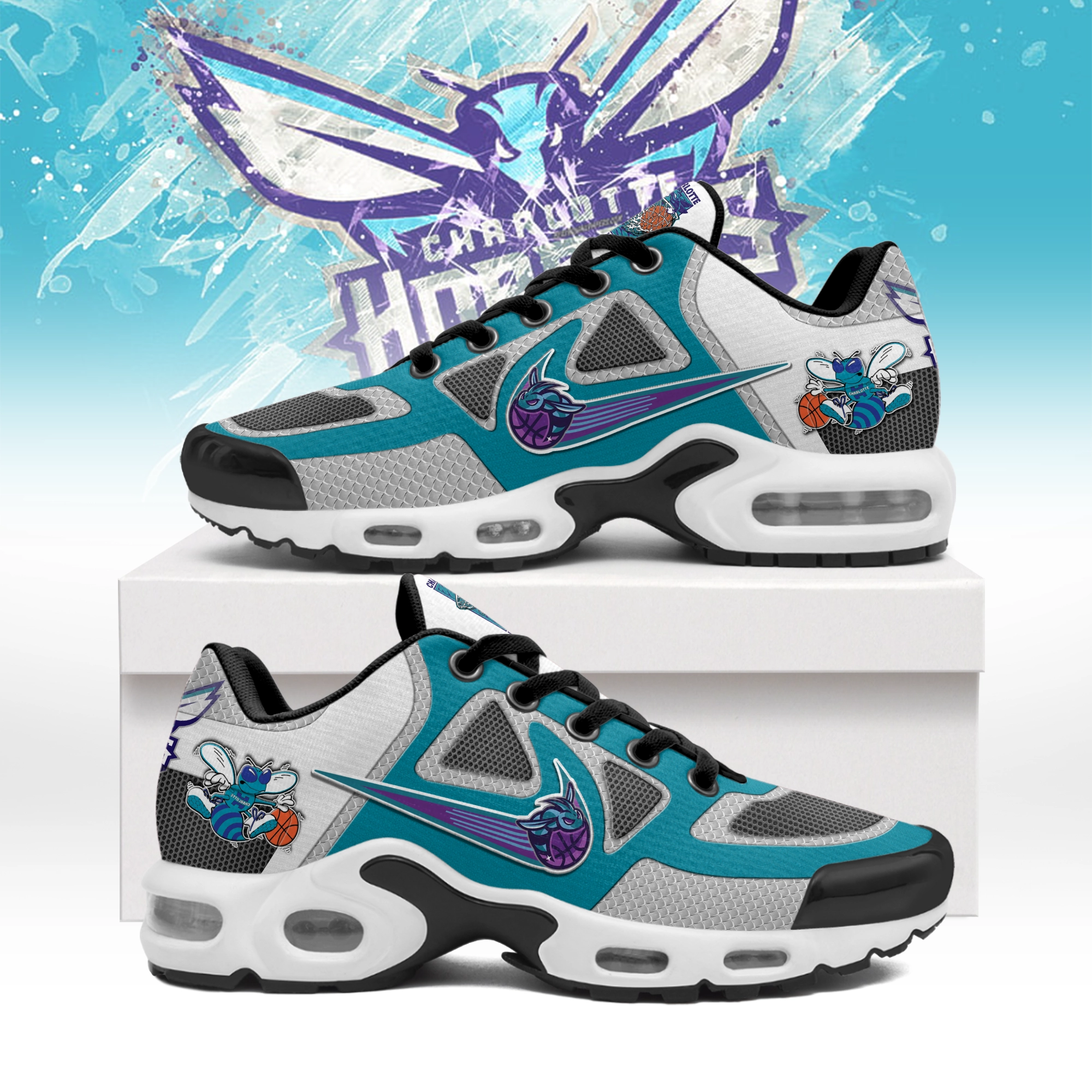 JWFancy Charlotte Hornets TN Shoes Sneakers For Men And Women