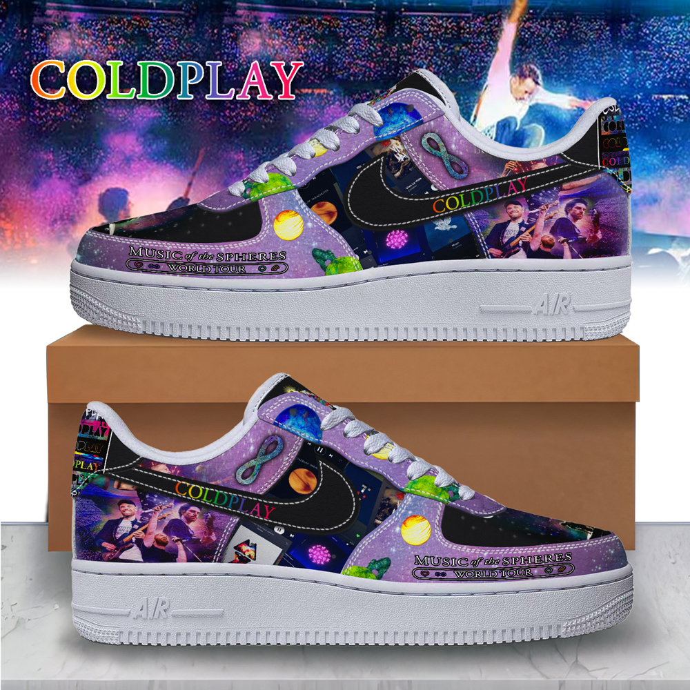 JWFancy Coldplay Air Low-Top Sneakers Shoes For Men And Women
