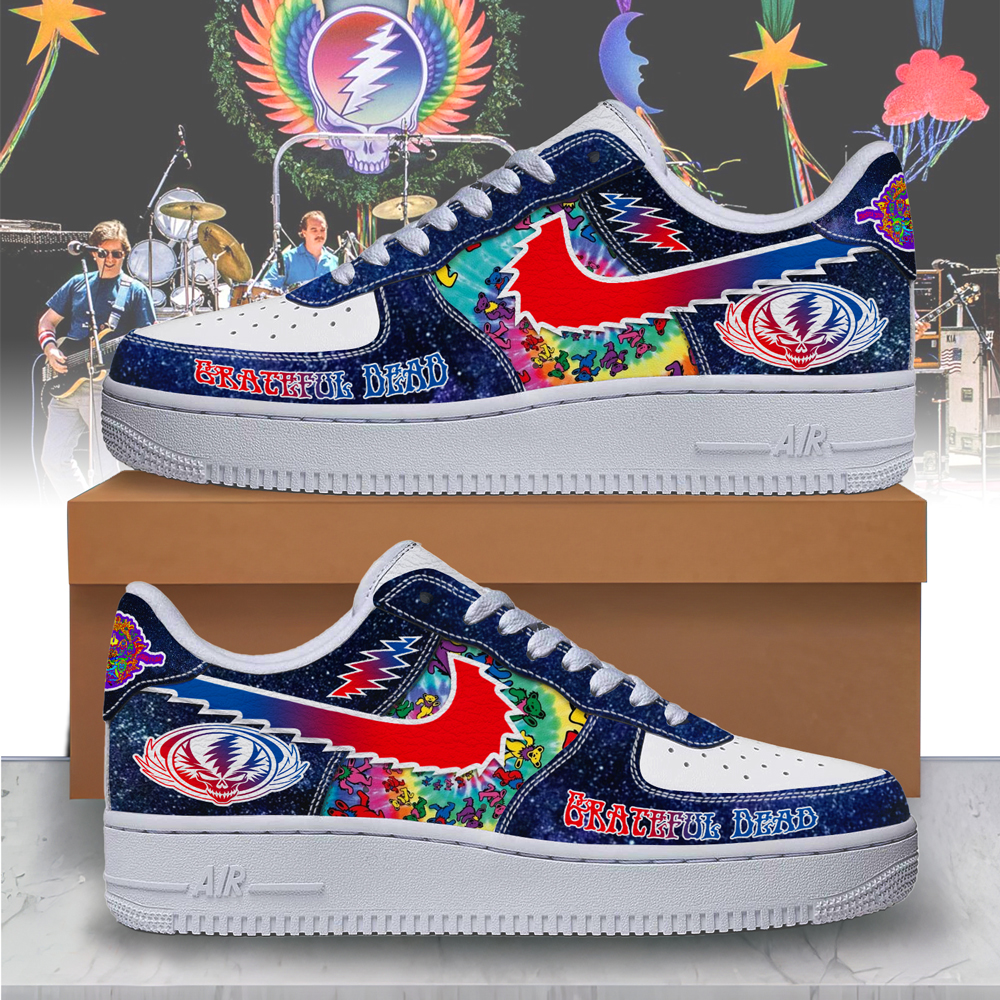 JWFancy Grateful Dead Air Low-Top Sneakers Shoes For Men And Women