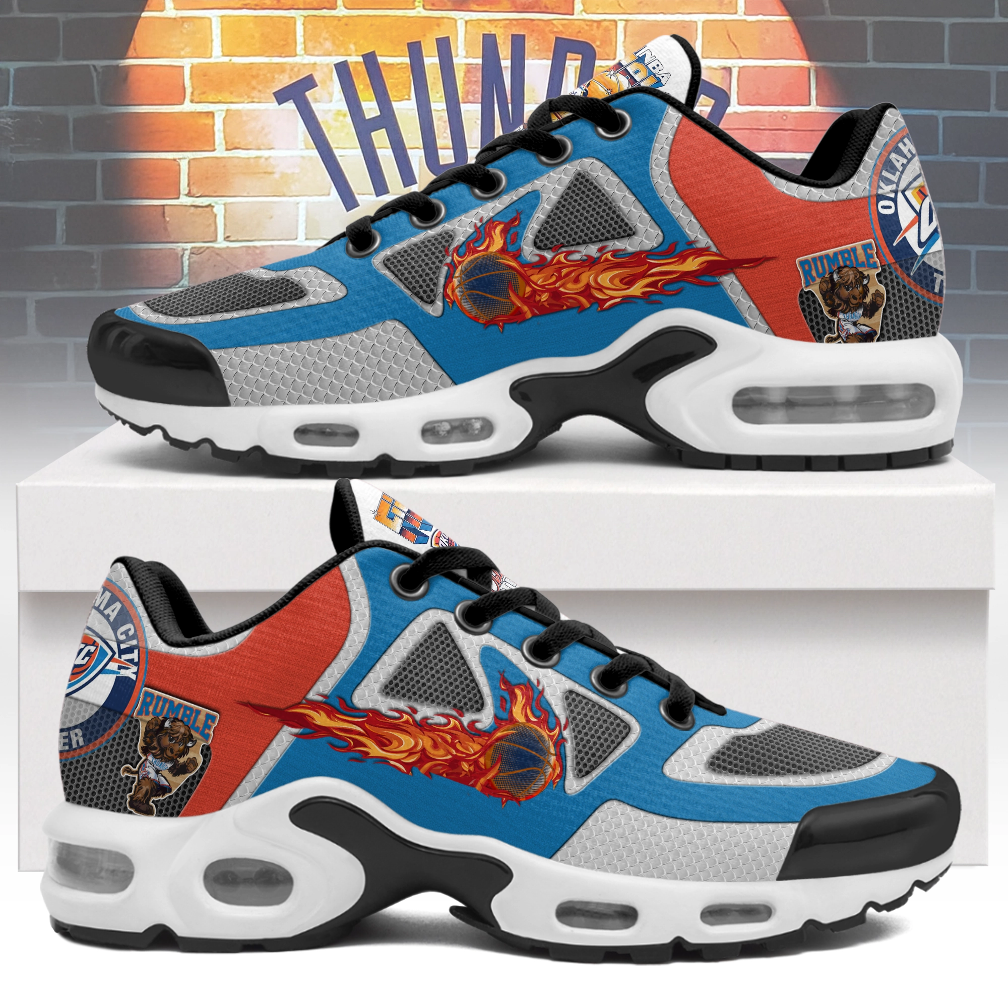 JWFancy Oklahoma City Thunder TN Shoes Sneakers For Men And Women