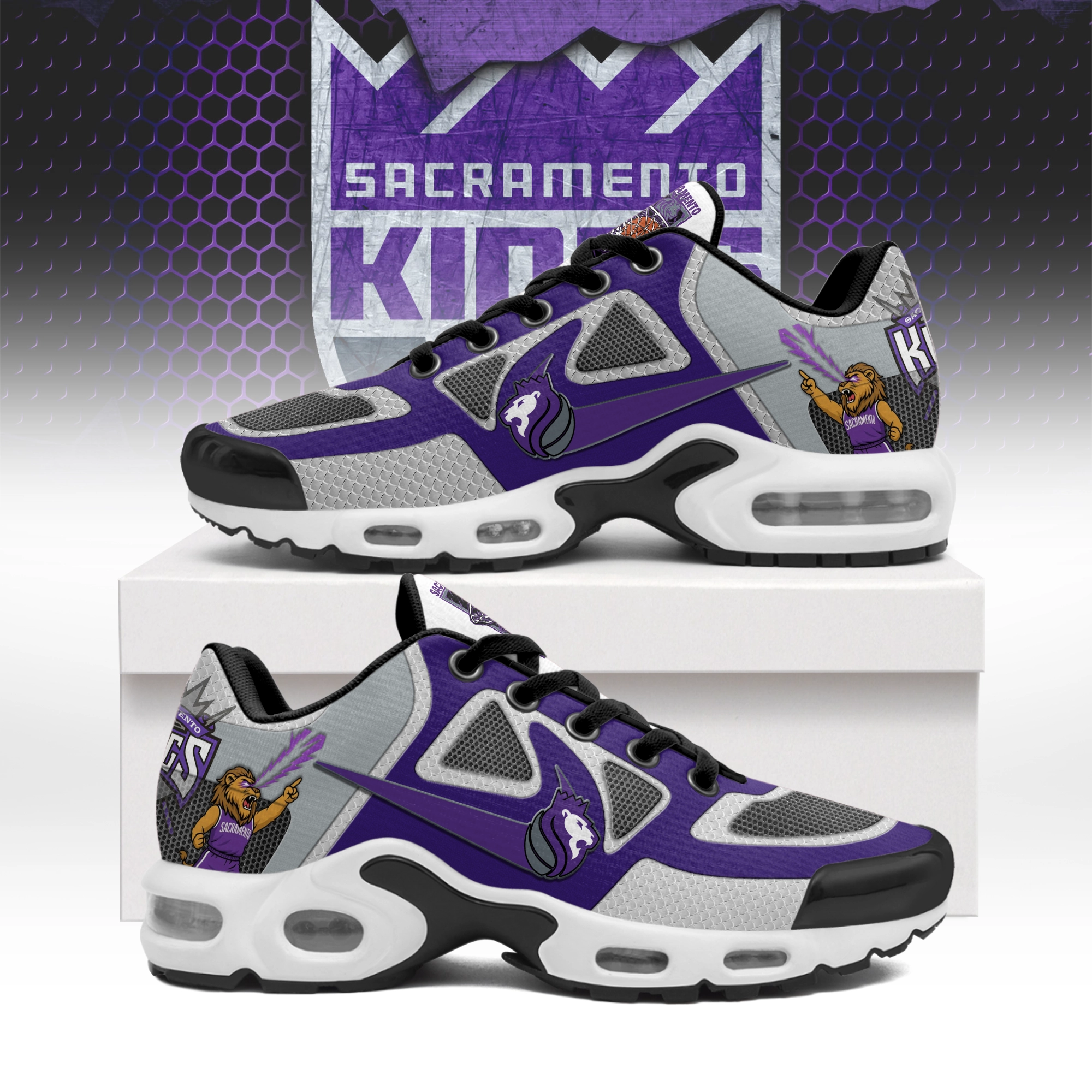 JWFancy Sacramento Kings TN Shoes Sneakers For Men And Women