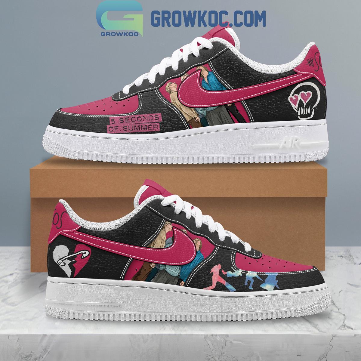 JWFancy 5 Seconds of Summer Air Low-Top Sneakers Shoes For Men And Women
