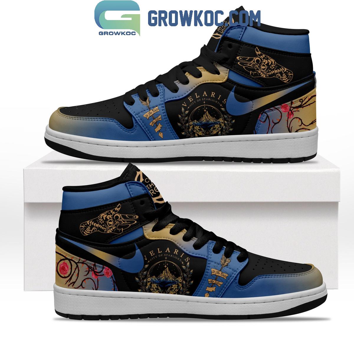 JWFancy A Court Of Thorns And Roses AJ1 High Sneakers Shoes For Men And Women