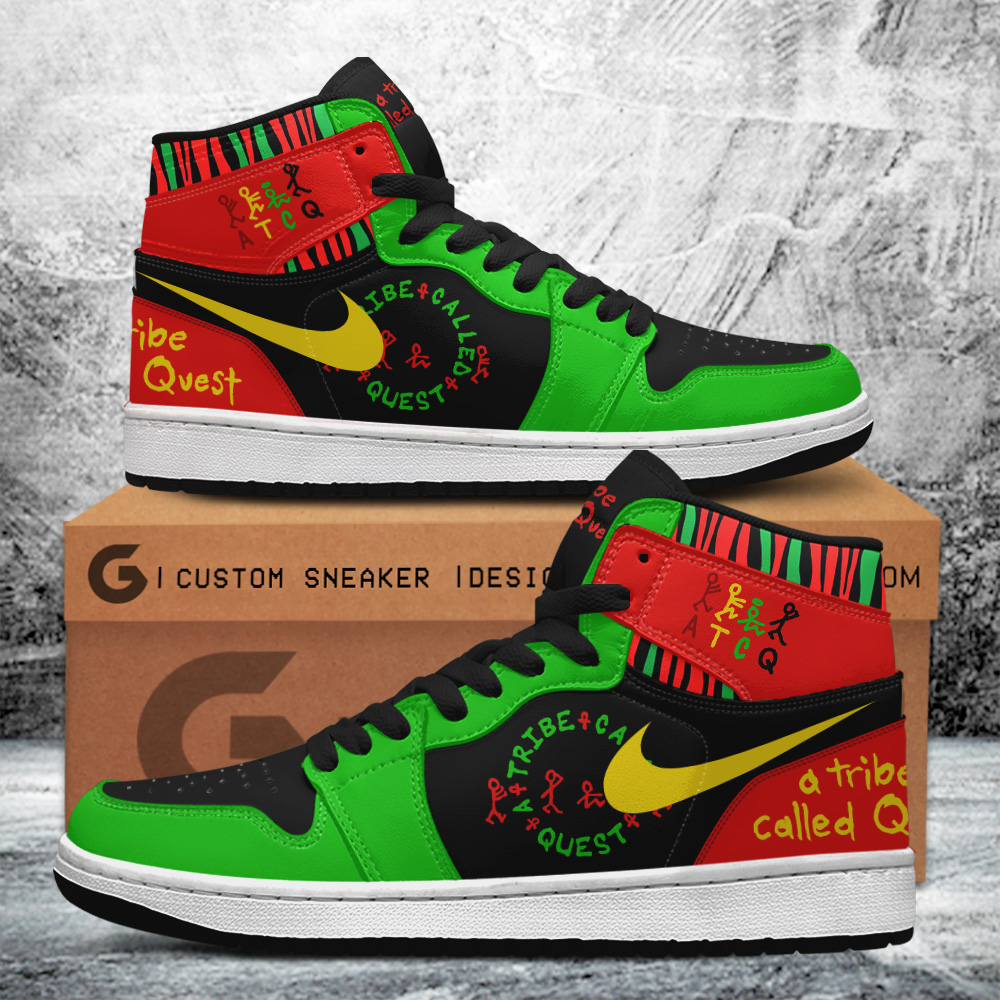 JWFancy A Tribe Called Quest AJ1 High Sneakers Shoes For Men And Women