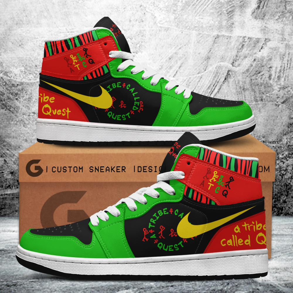 JWFancy A Tribe Called Quest AJ1 High Sneakers Shoes For Men And Women