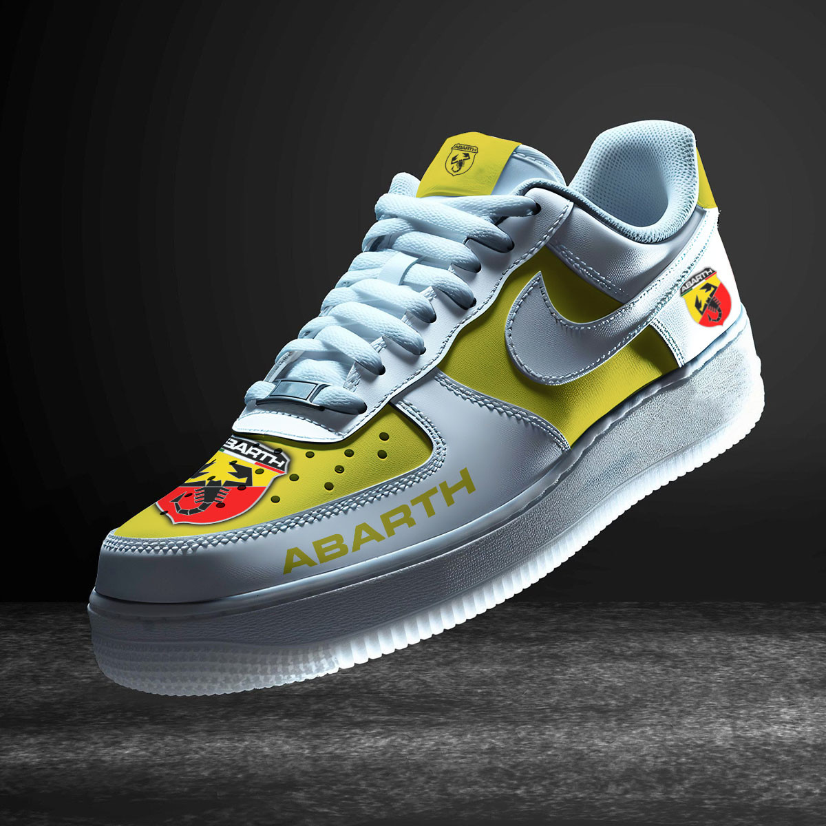 JWFancy Abarth Air Low-Top Sneakers Shoes For Men And Women