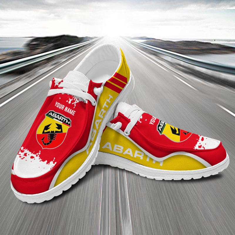 JWFancy Abarths Hey Dude Shoes Wally Men's Lace Up Loafers Comfortable For Men And Women