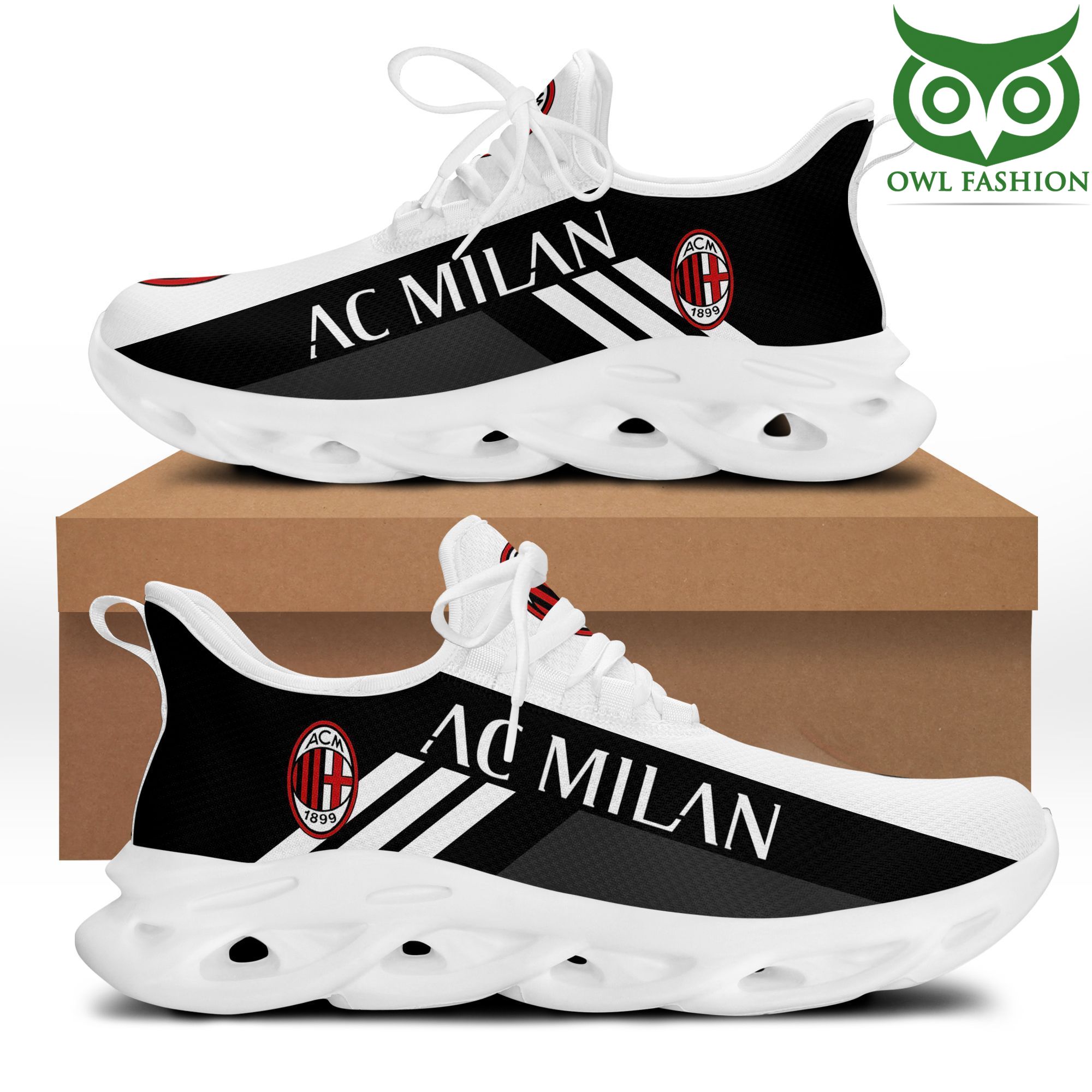 JWFancy AC Milan Max Soul Shoes Sneakers For Men And Women