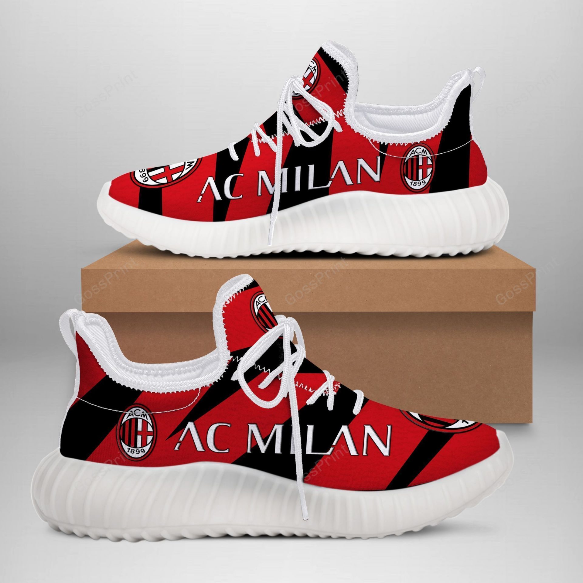 JWFancy AC Milan Reze Sneakers Shoes For Men And Women
