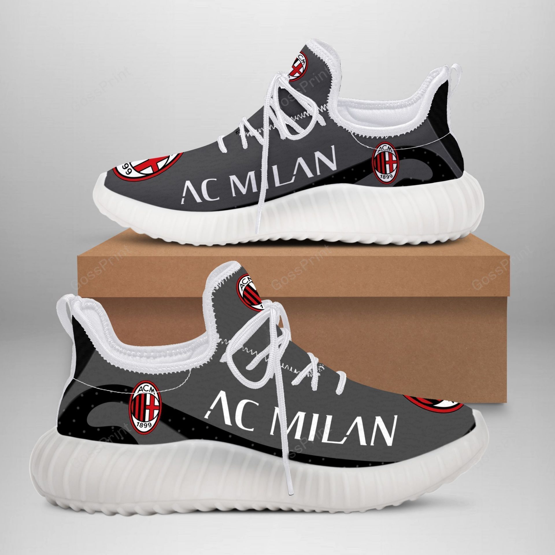 JWFancy AC Milan Reze Sneakers Shoes For Men And Women