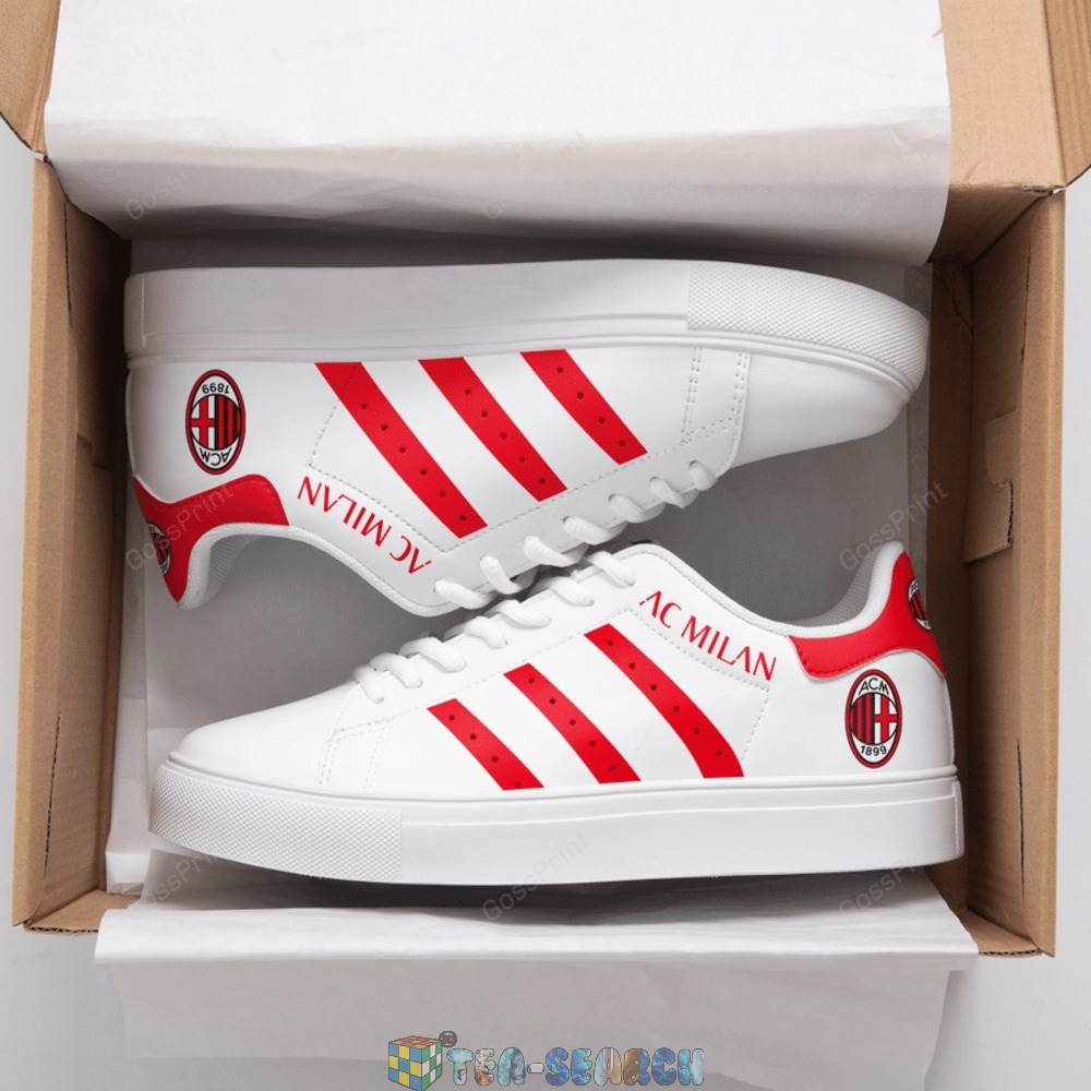 JWFancy AC Milan Skate Stan Shoes Sneakes For Men And Women