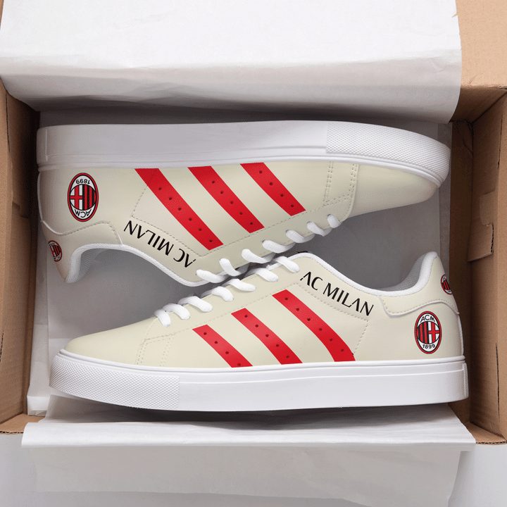 JWFancy AC Milan Skate Stan Shoes Sneakes For Men And Women
