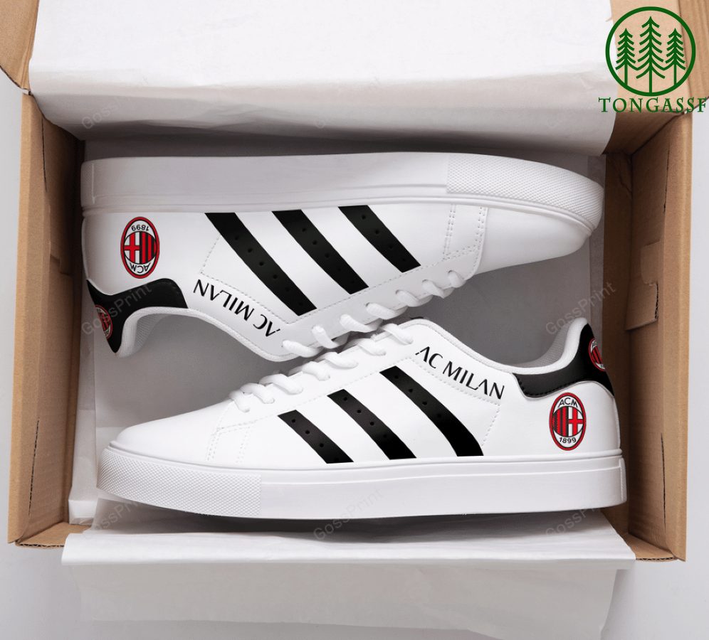 JWFancy AC Milan Skate Stan Shoes Sneakes For Men And Women