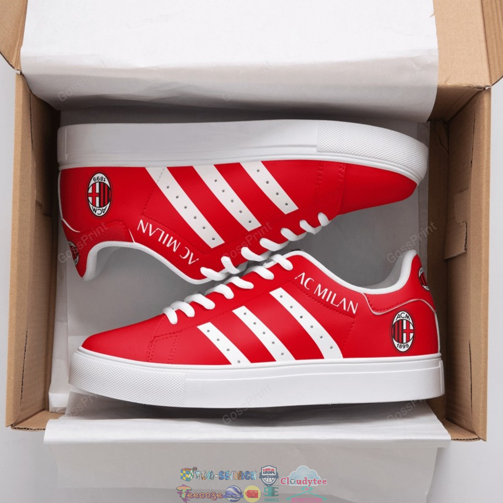JWFancy AC Milan Skate Stan Shoes Sneakes For Men And Women