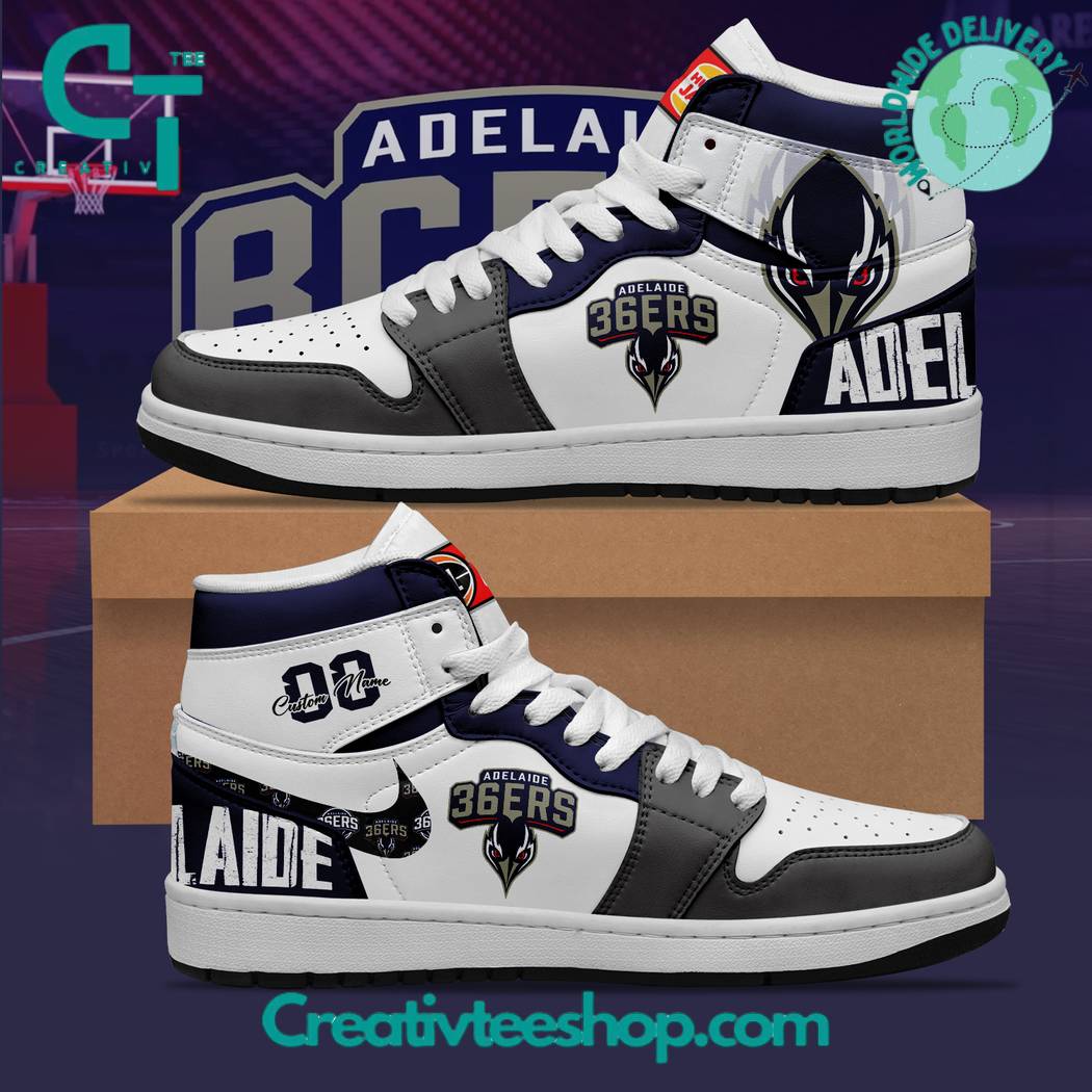 JWFancy Adelaide 36ers AJ1 High Sneakers Shoes For Men And Women