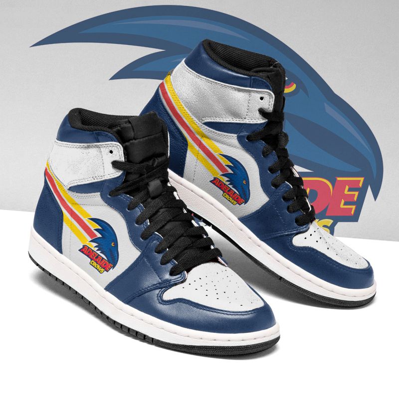 JWFancy Adelaide Crows AFL AJ1 High Sneakers Shoes For Men And Women