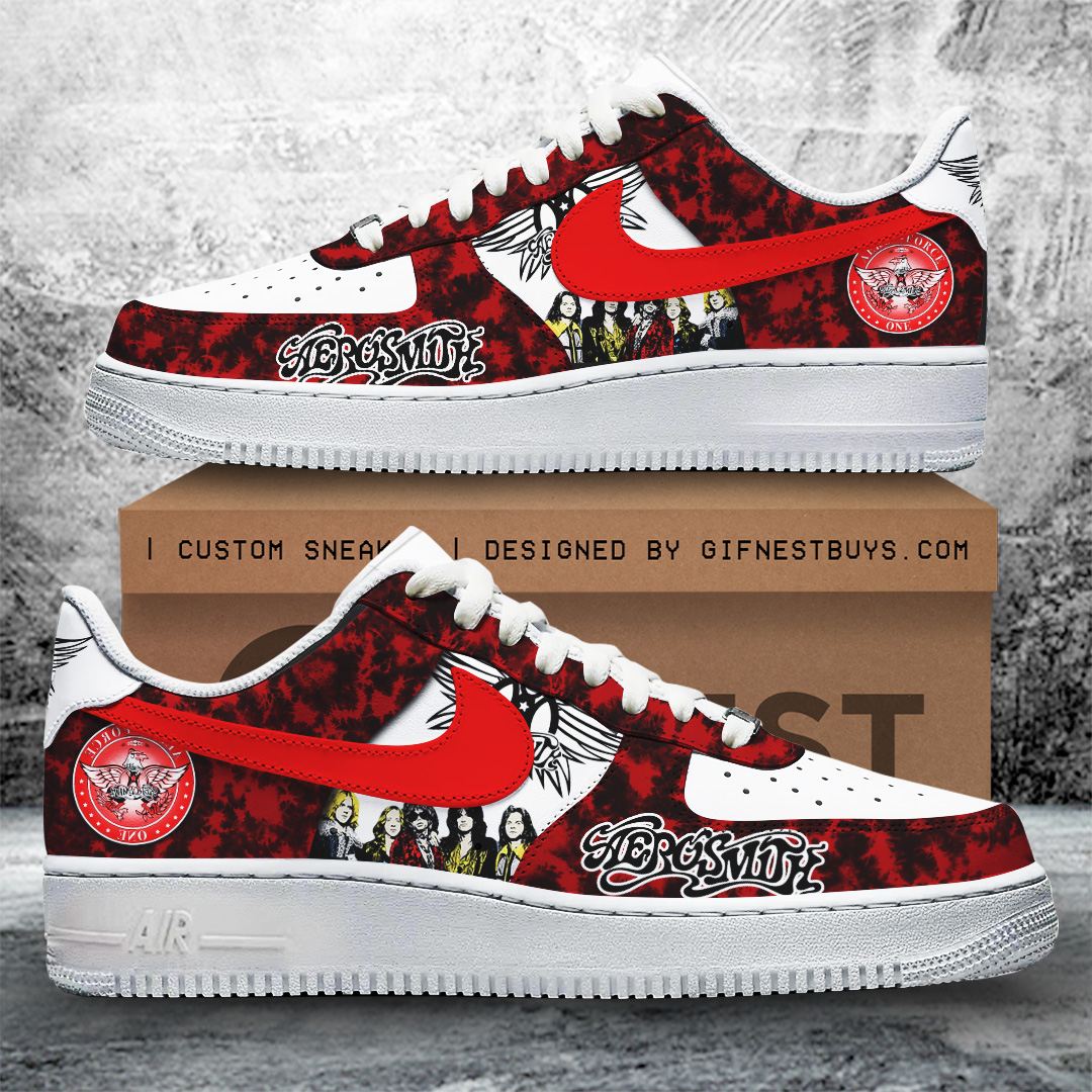 JWFancy Aerosmith Air Low-Top Sneakers Shoes For Men And Women