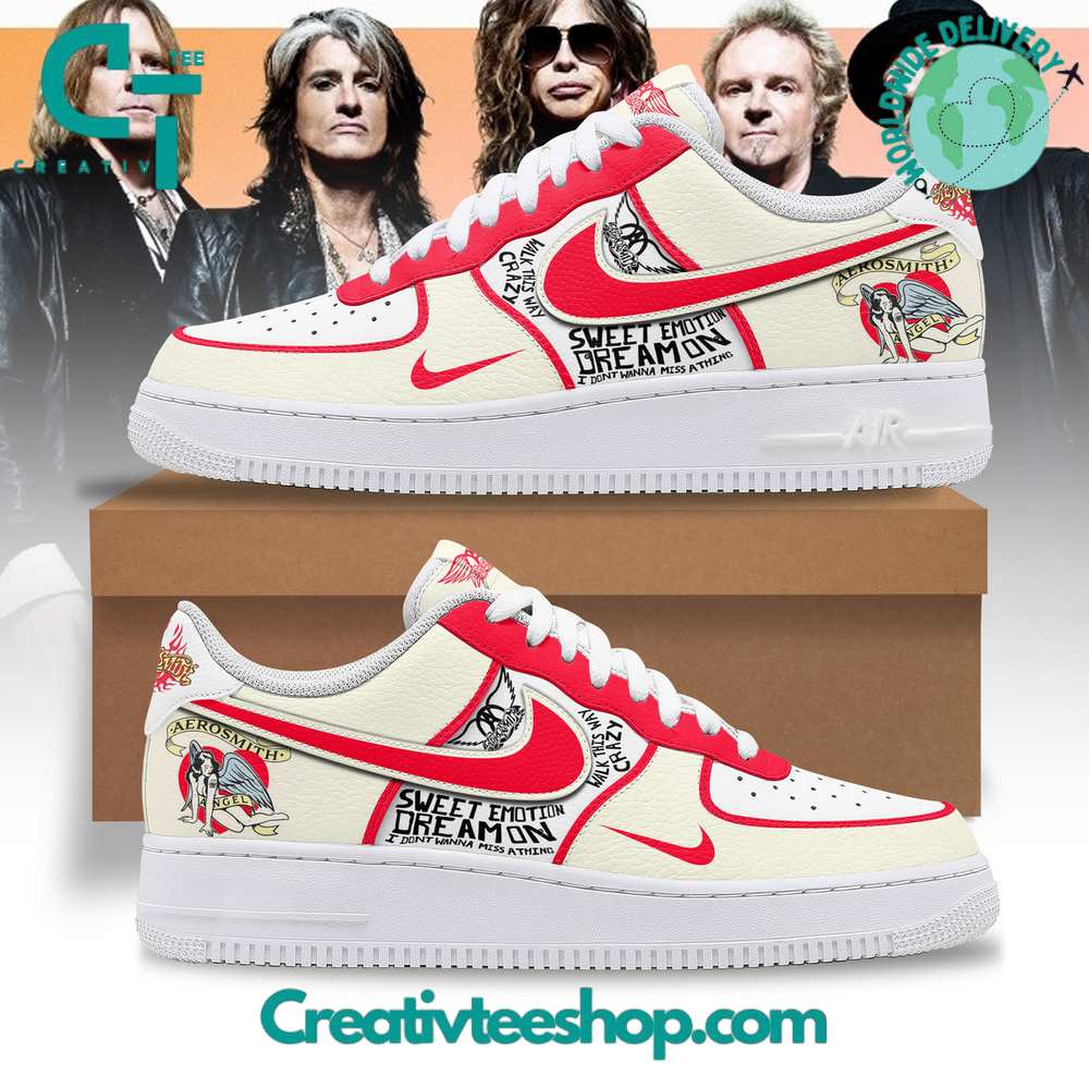 JWFancy Aerosmith Air Low-Top Sneakers Shoes For Men And Women