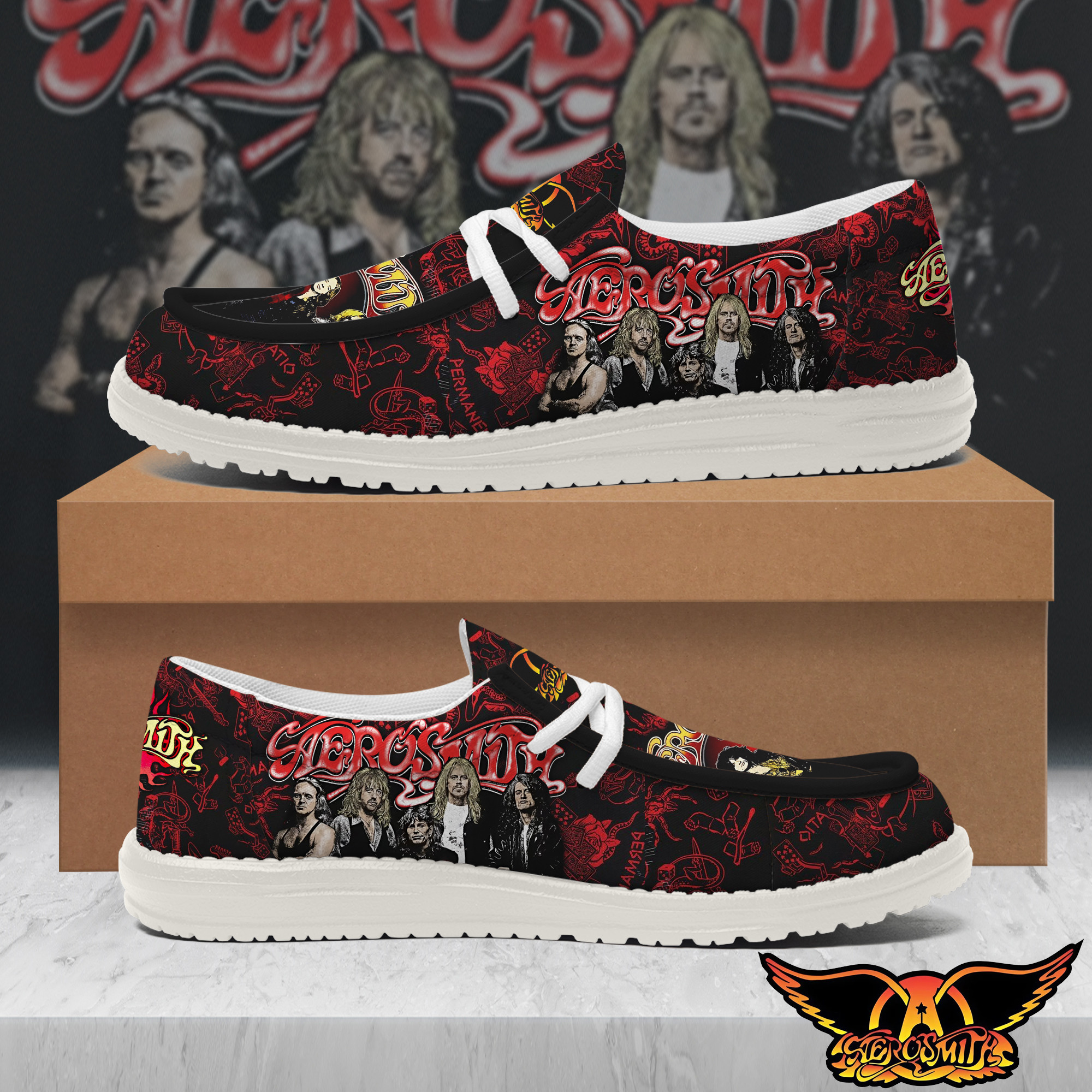 JWFancy Aerosmith – Custom Name Hey Dude