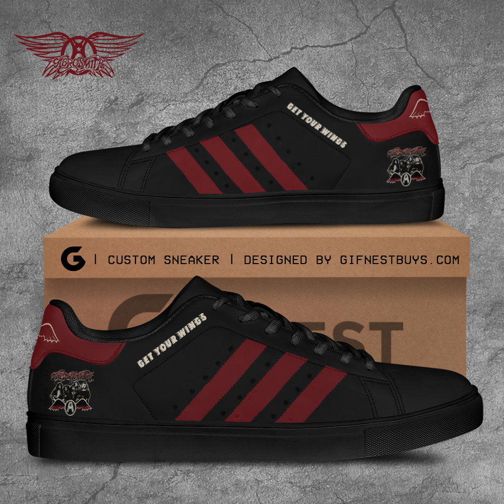 JWFancy Aerosmith Skate Stan Shoes Sneakes For Men And Women