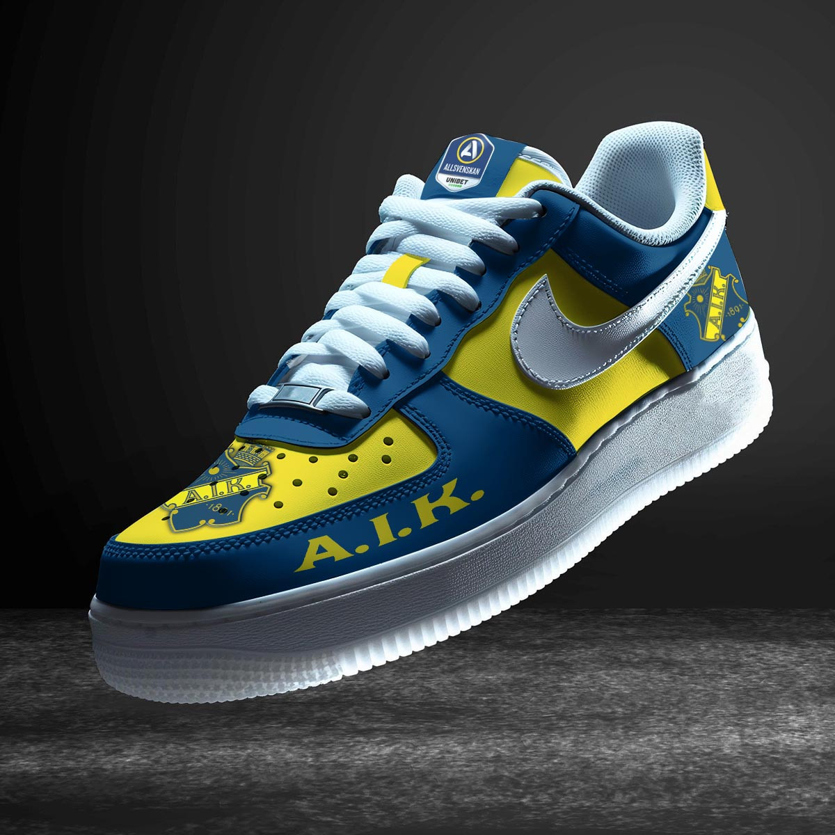 JWFancy AIK Fotboll Air Low-Top Sneakers Shoes For Men And Women