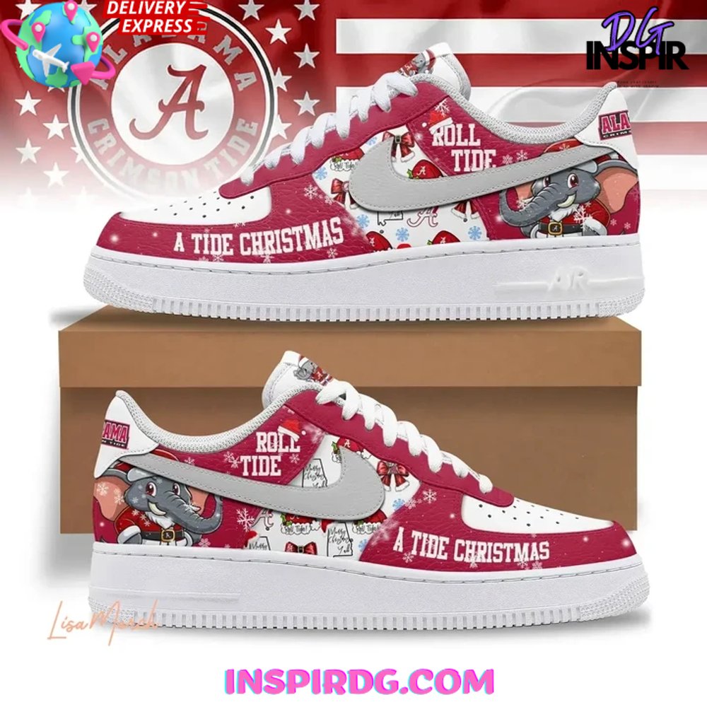 JWFancy Alabama Crimson Tide Air Low-Top Sneakers Shoes For Men And Women