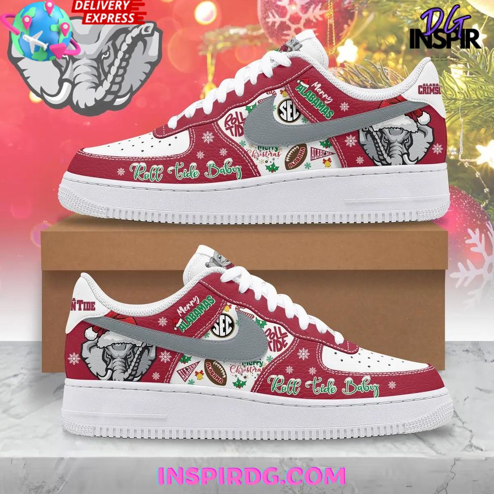 JWFancy Alabama Crimson Tide Air Low-Top Sneakers Shoes For Men And Women