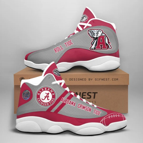 JWFancy Alabama Crimson Tide AJ13 Sneakers Shoes For Men And Women