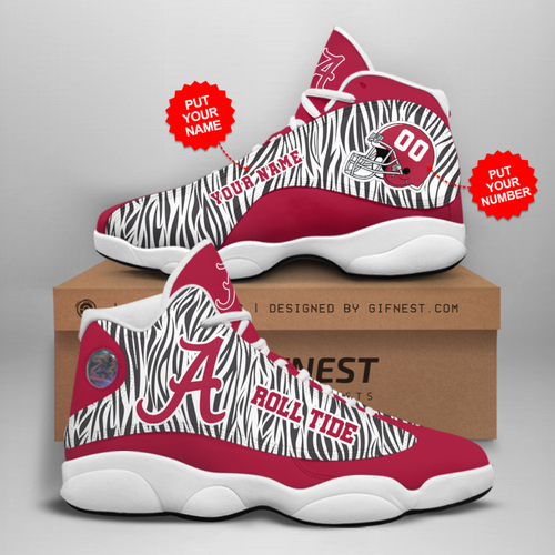 JWFancy Alabama Crimson Tide AJ13 Sneakers Shoes For Men And Women