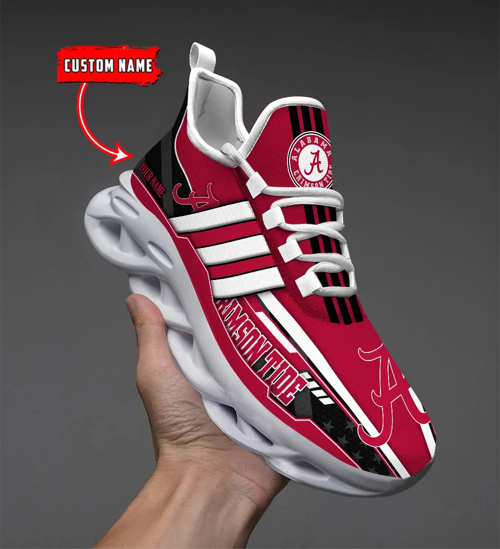 JWFancy Alabama Crimson Tide Max Soul Shoes Sneakers For Men And Women