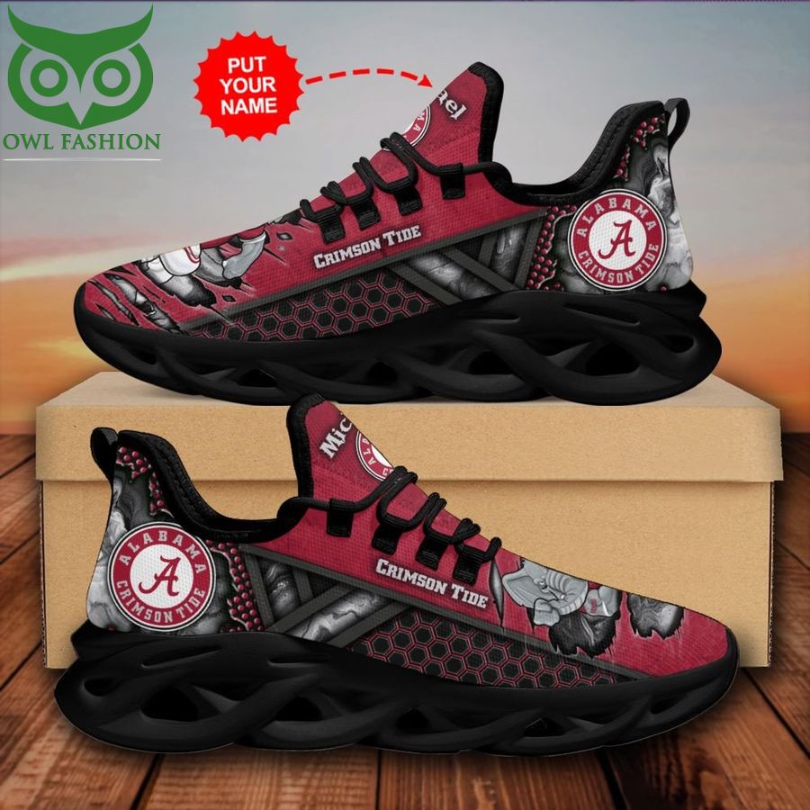 JWFancy Alabama Crimson Tide Max Soul Shoes Sneakers For Men And Women