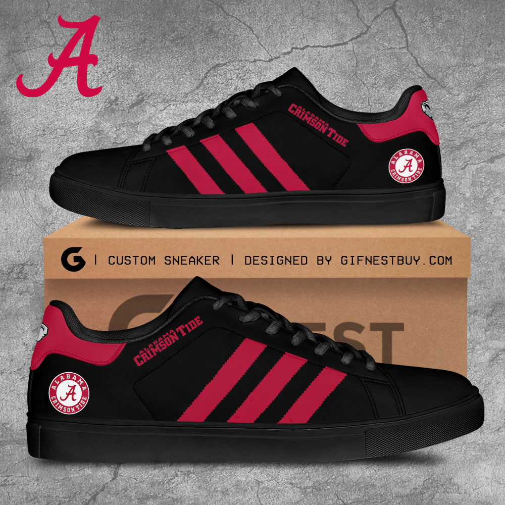 JWFancy Alabama Crimson Tide Skate Stan Shoes Sneakes For Men And Women
