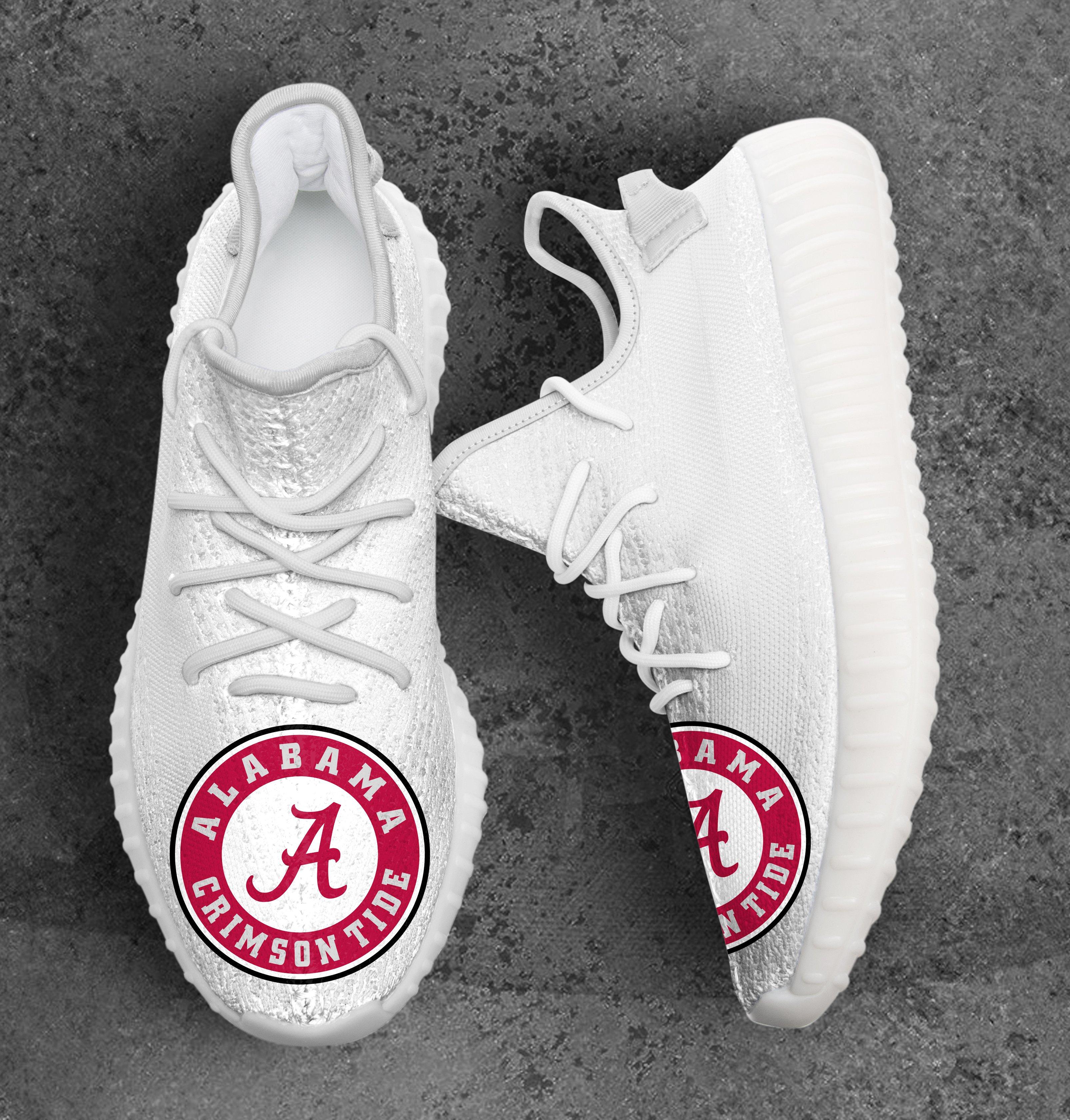 JWFancy Alabama Crimson Tide Yeezy Boost Shoes For Men And Women