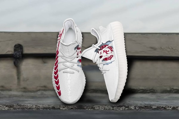 JWFancy Alabama Crimson Tide Yeezy Boost Shoes For Men And Women