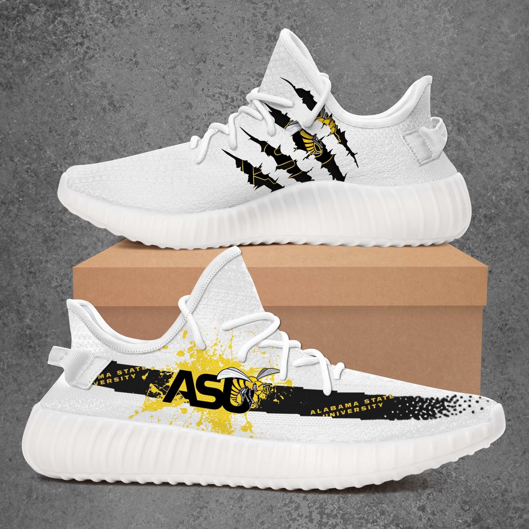 JWFancy Alabama State Hornets Yeezy Boost Shoes For Men And Women