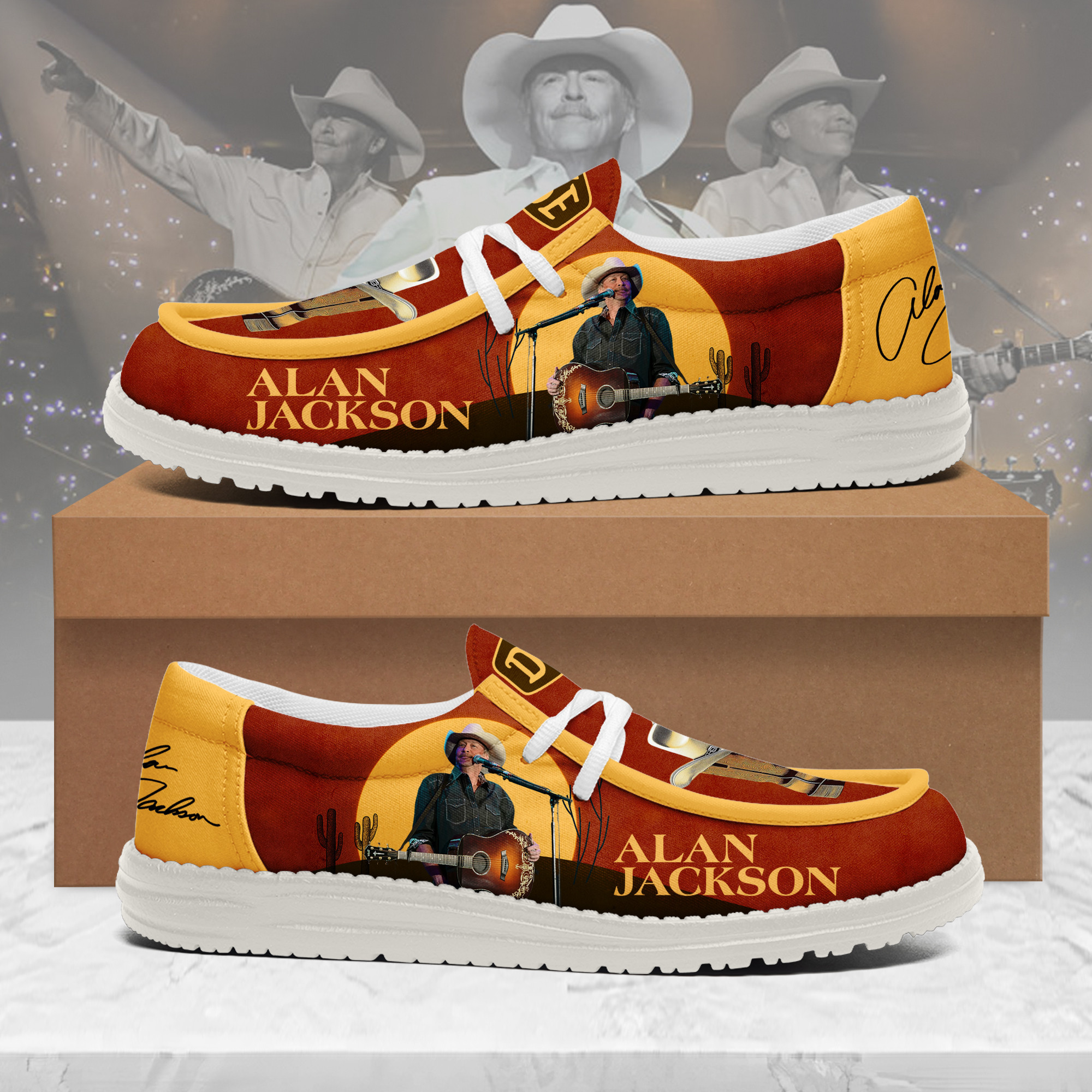 JWFancy Alan Jackson – Custom Name Hey Dude