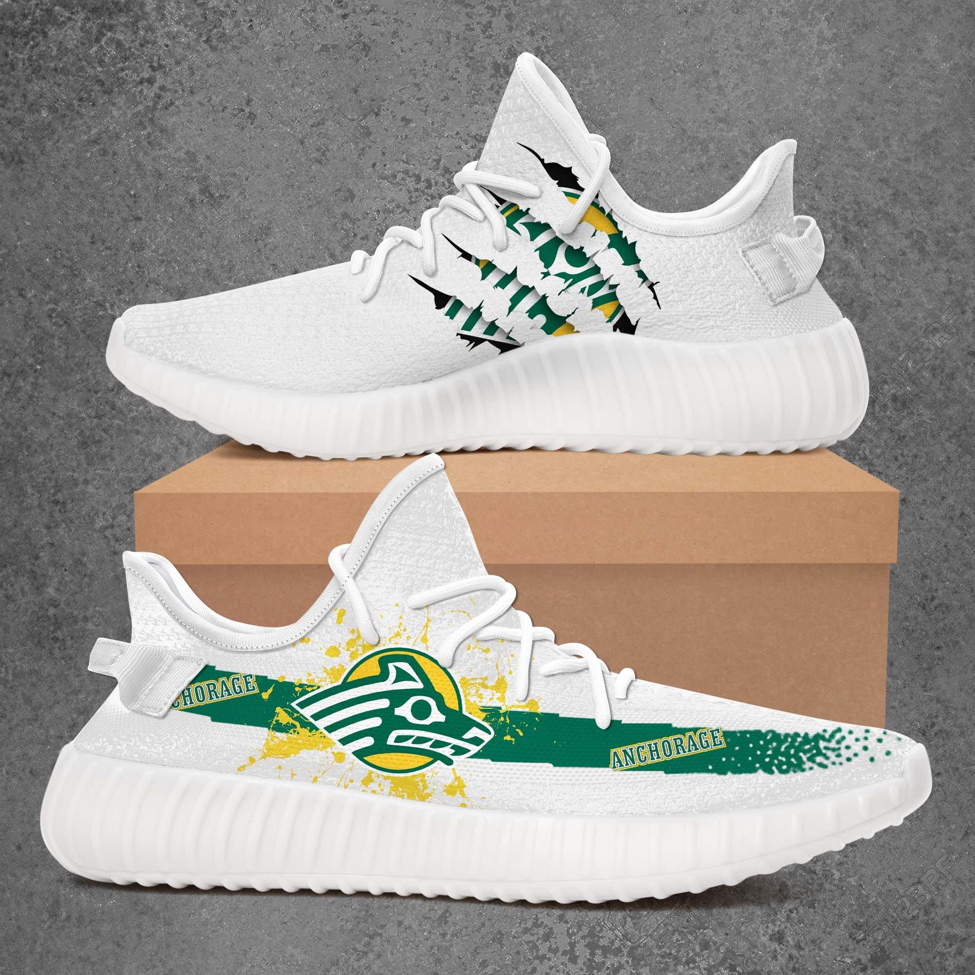 JWFancy Alaska Anchorage Seawolves Yeezy Boost Shoes For Men And Women