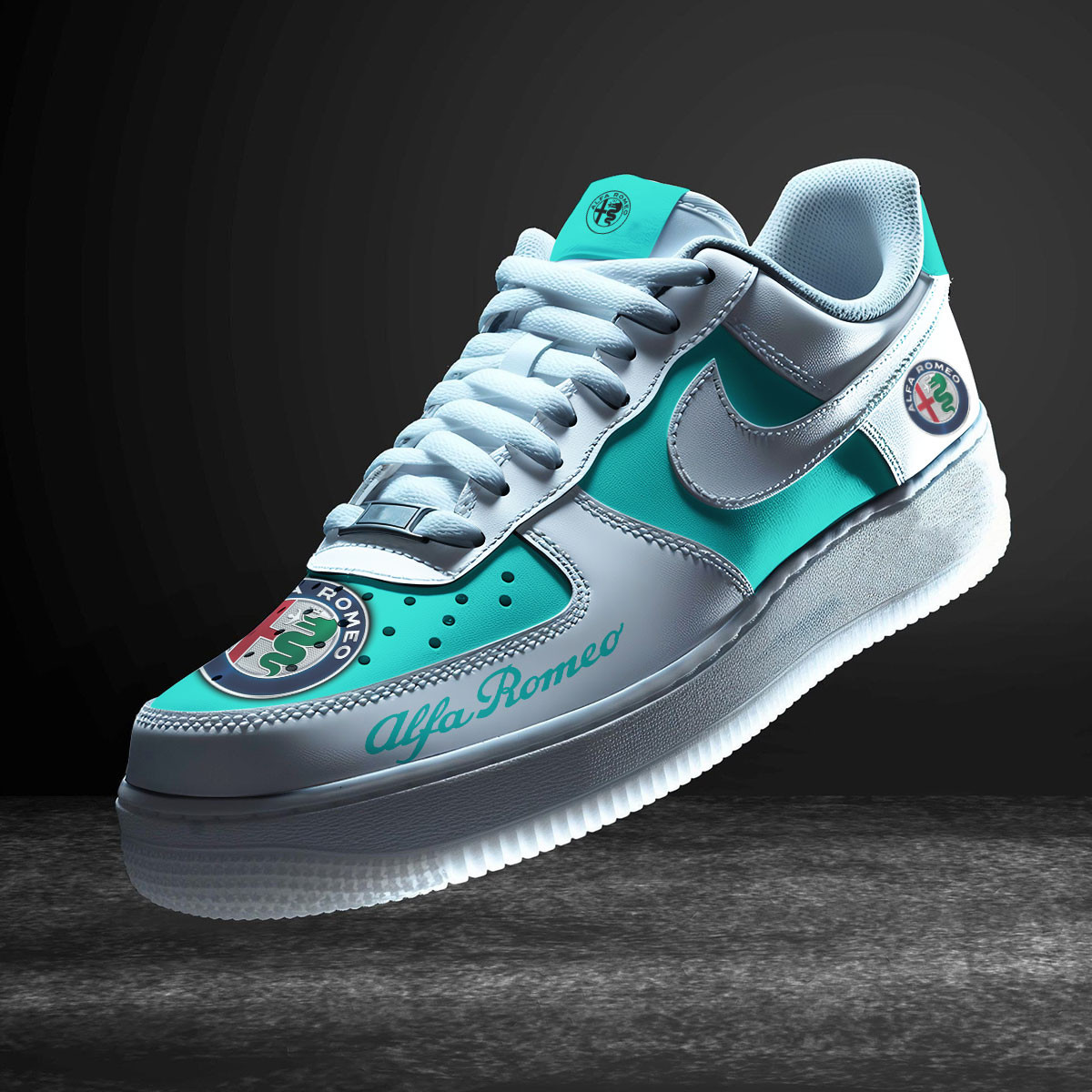 JWFancy Alfa Romeo Air Low-Top Sneakers Shoes For Men And Women