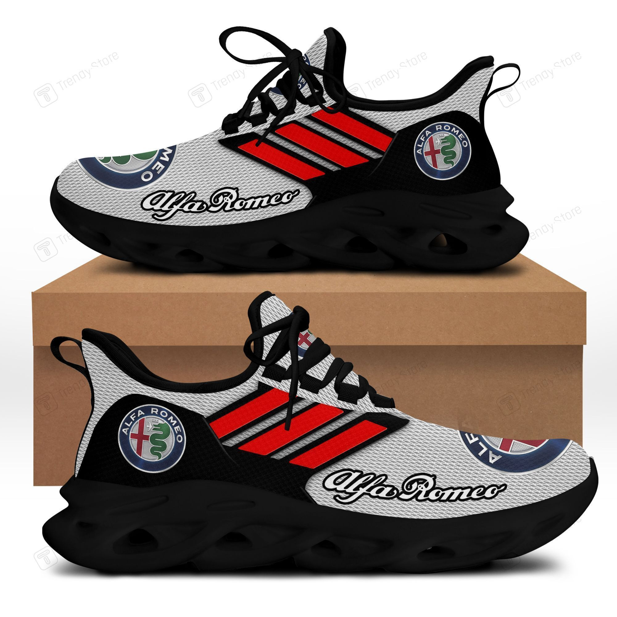 JWFancy Alfa Romeo Max Soul Shoes Sneakers For Men And Women