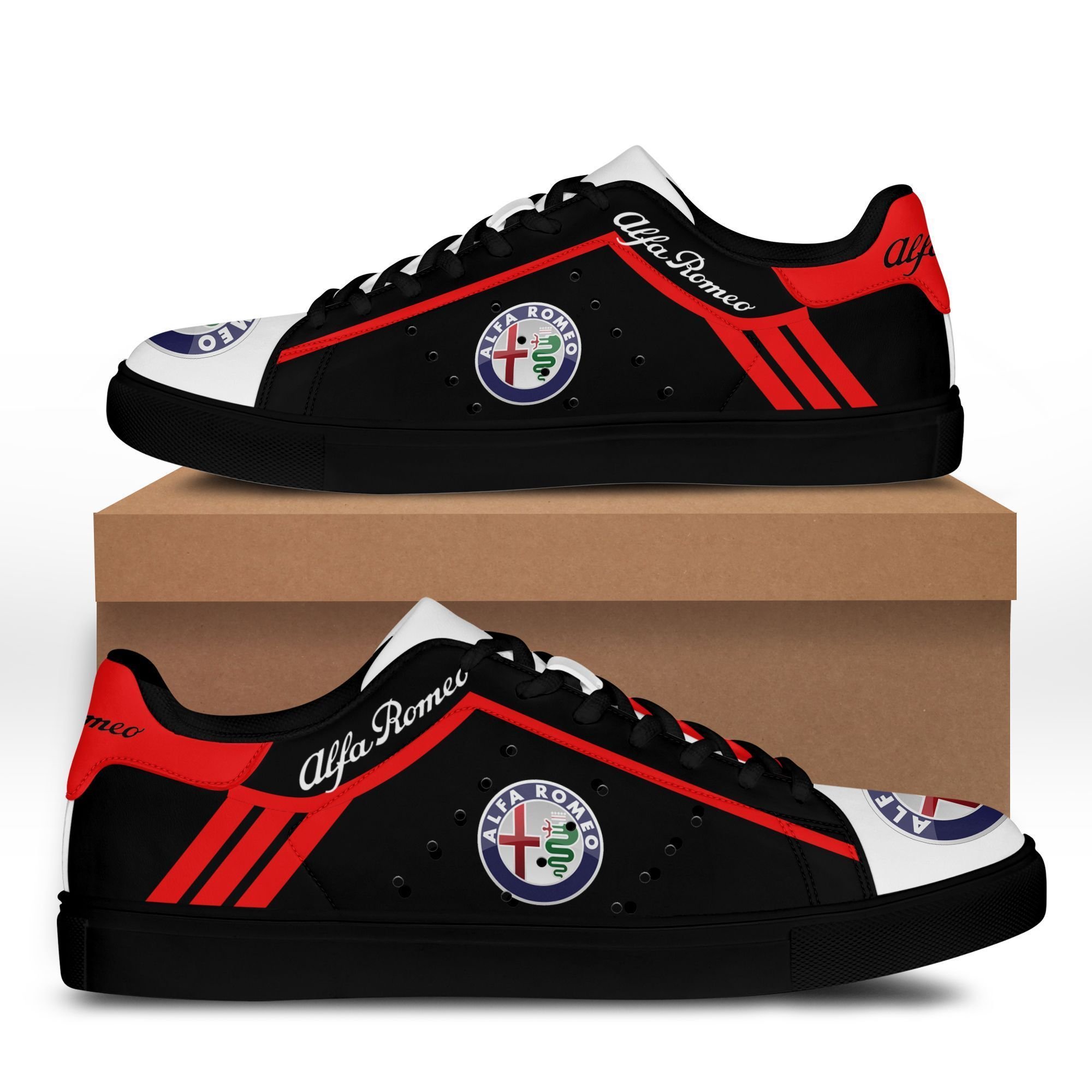 JWFancy Alfa Romeo Skate Stan Shoes Sneakes For Men And Women