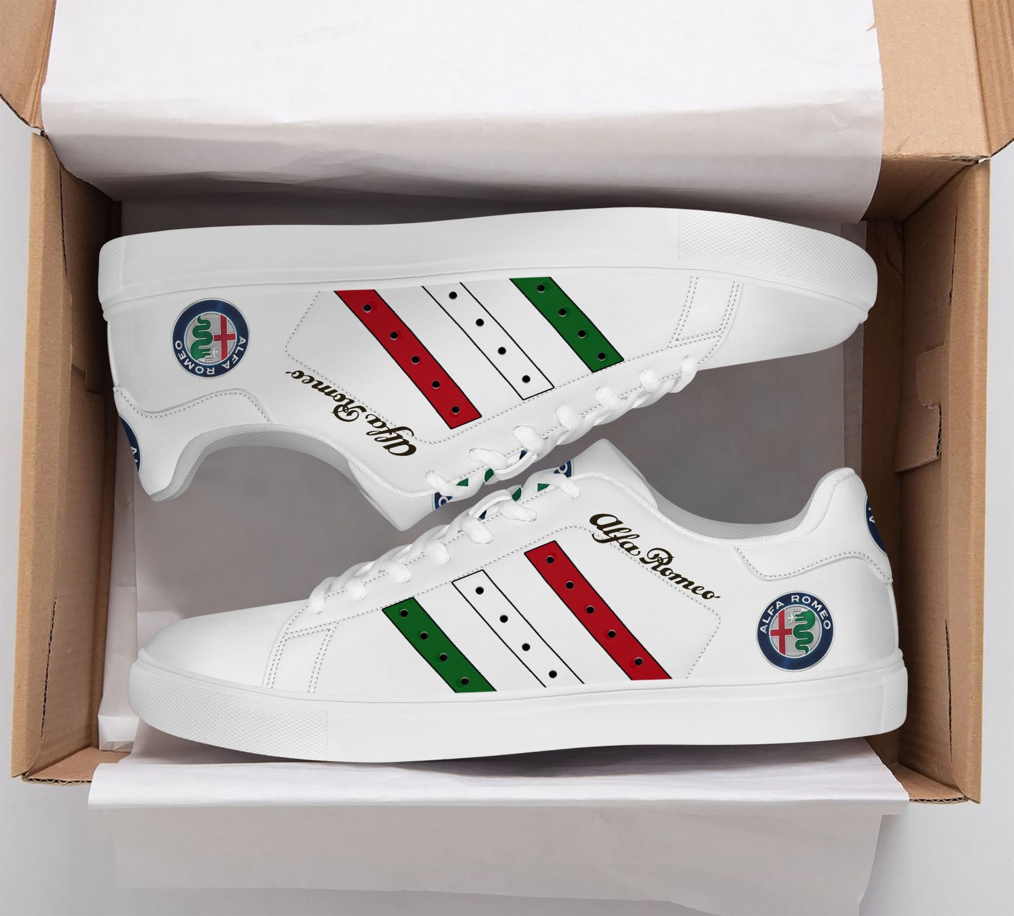 JWFancy Alfa Romeo Skate Stan Shoes Sneakes For Men And Women
