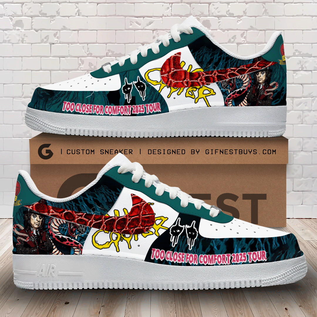 JWFancy Alice Cooper Air Low-Top Sneakers Shoes For Men And Women