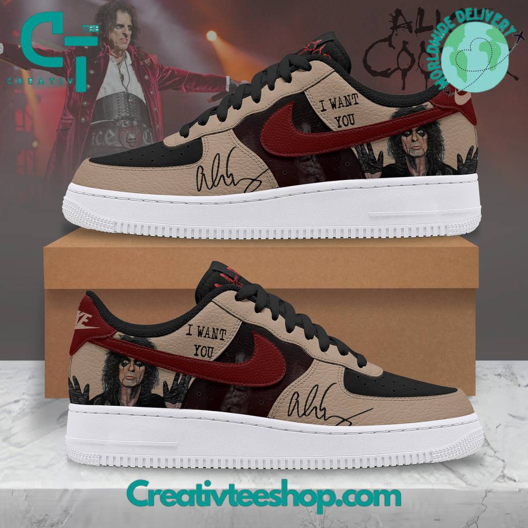 JWFancy Alice Cooper Air Low-Top Sneakers Shoes For Men And Women