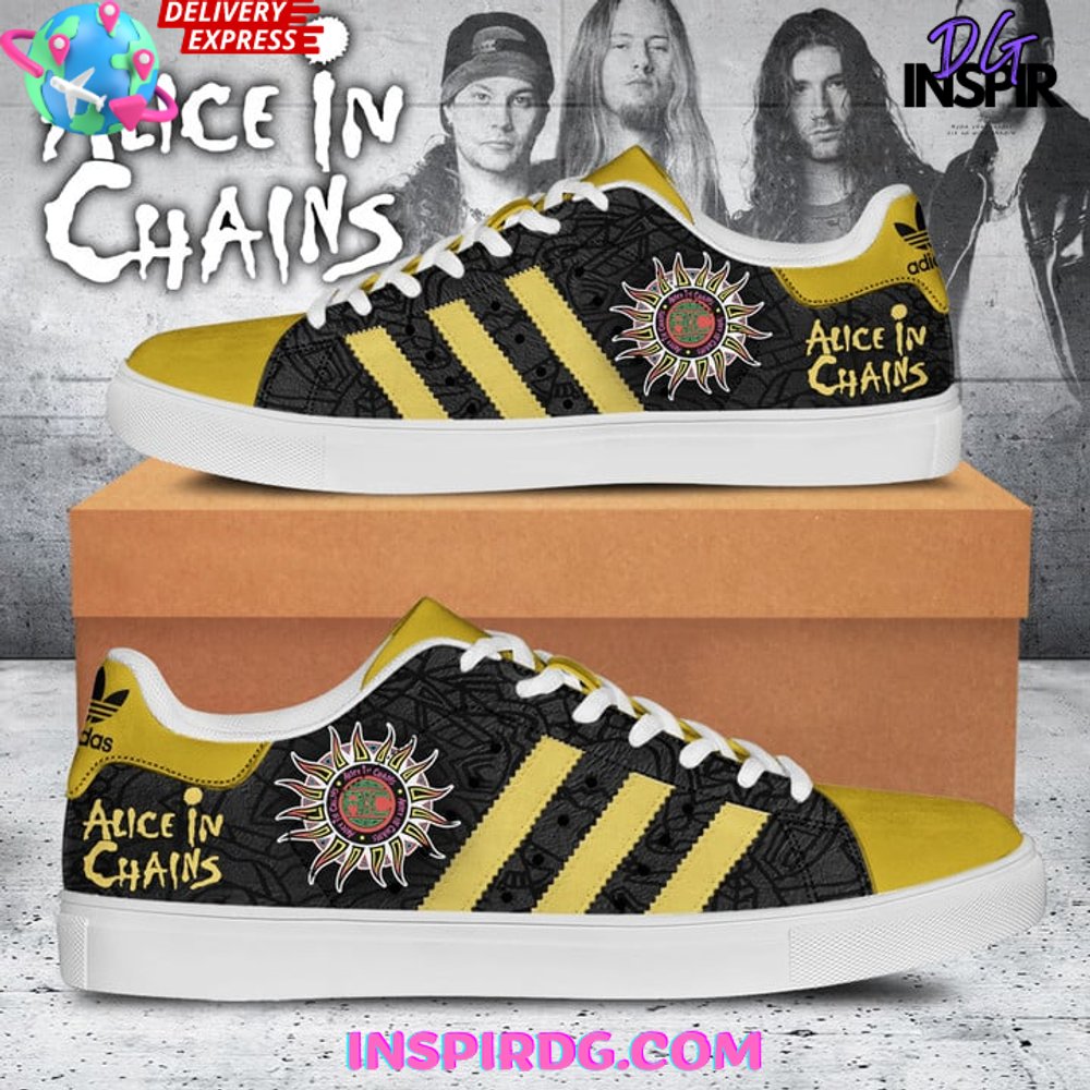 JWFancy Alice In Chains Skate Stan Shoes Sneakes For Men And Women