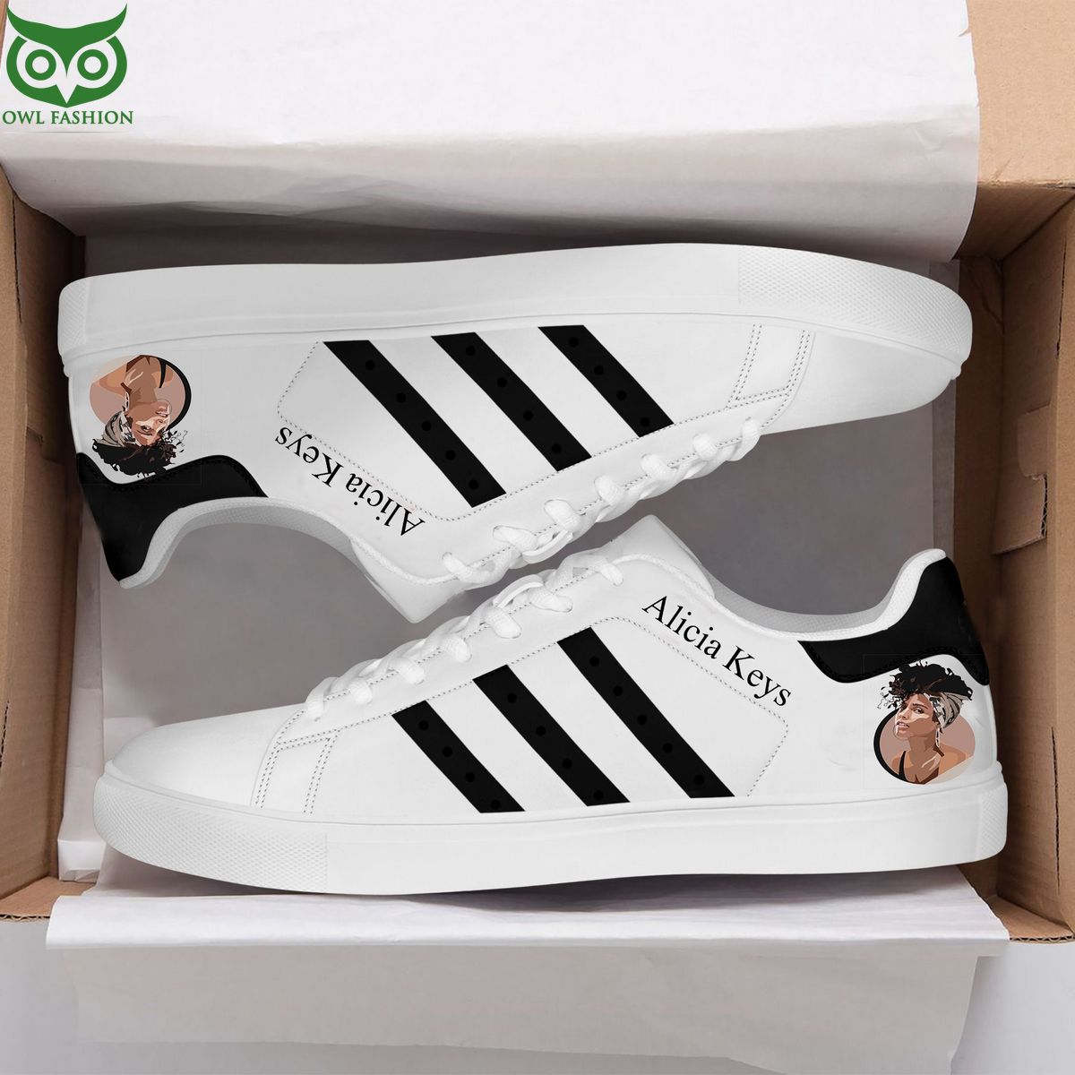 JWFancy Alicia Keys Skate Stan Shoes Sneakes For Men And Women
