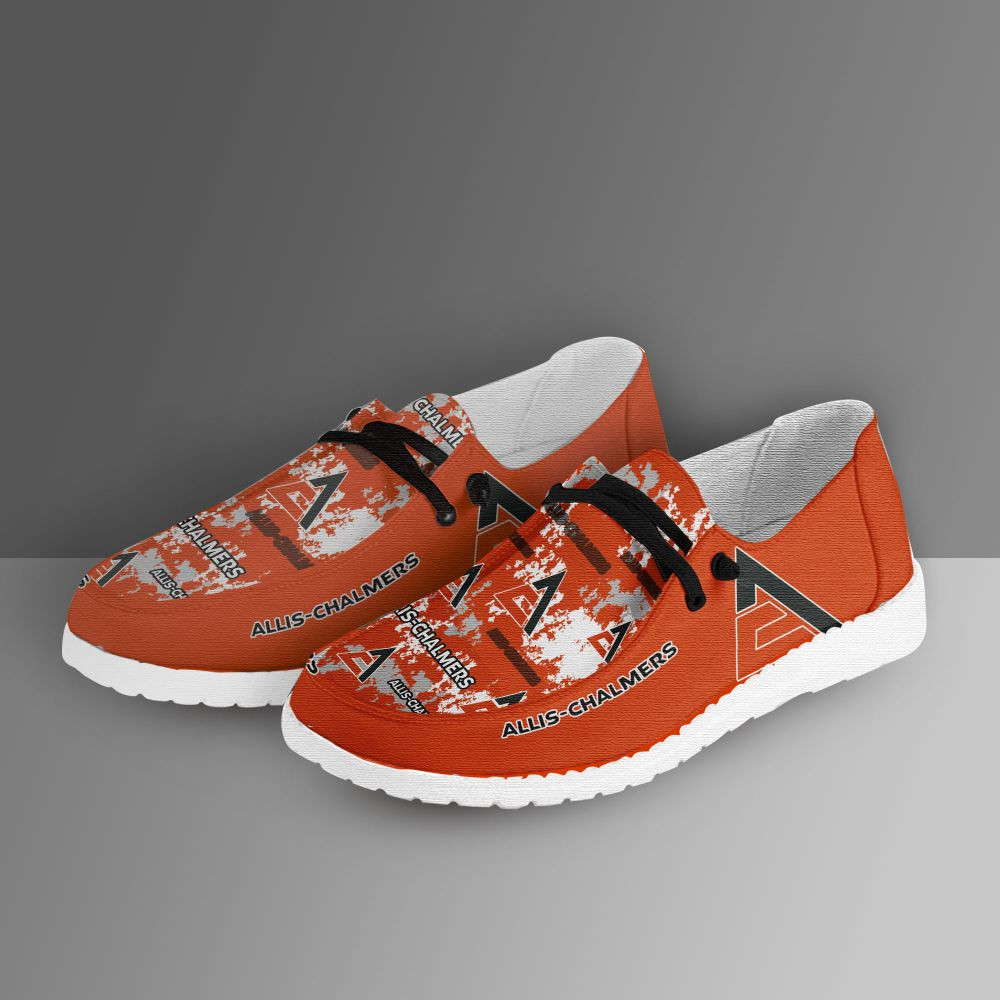 JWFancy Allis Chalmers Hey Dude Shoes Wally Men's Lace Up Loafers Comfortable For Men And Women